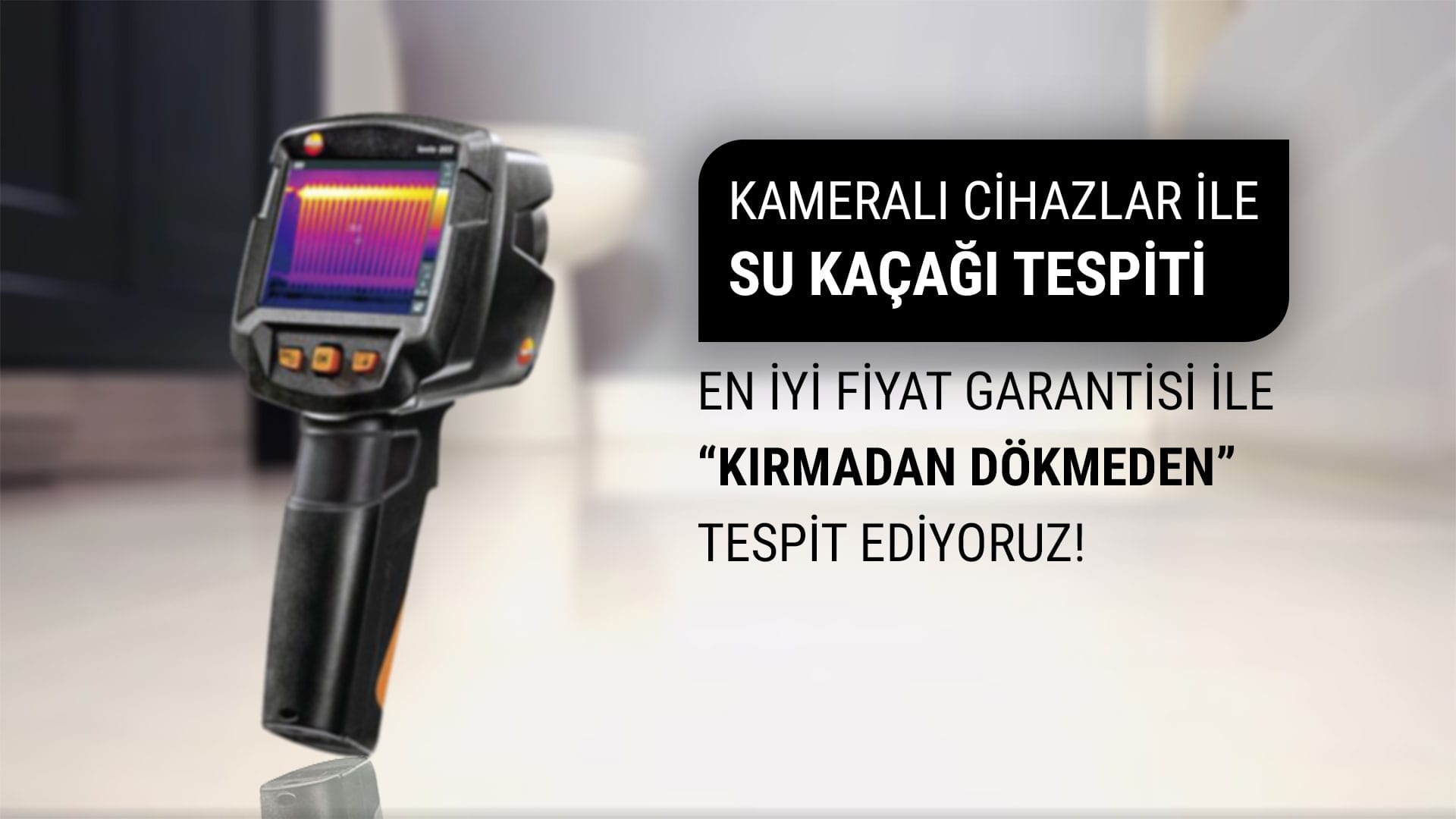 Serdivan Su Kaçağı Tespiti